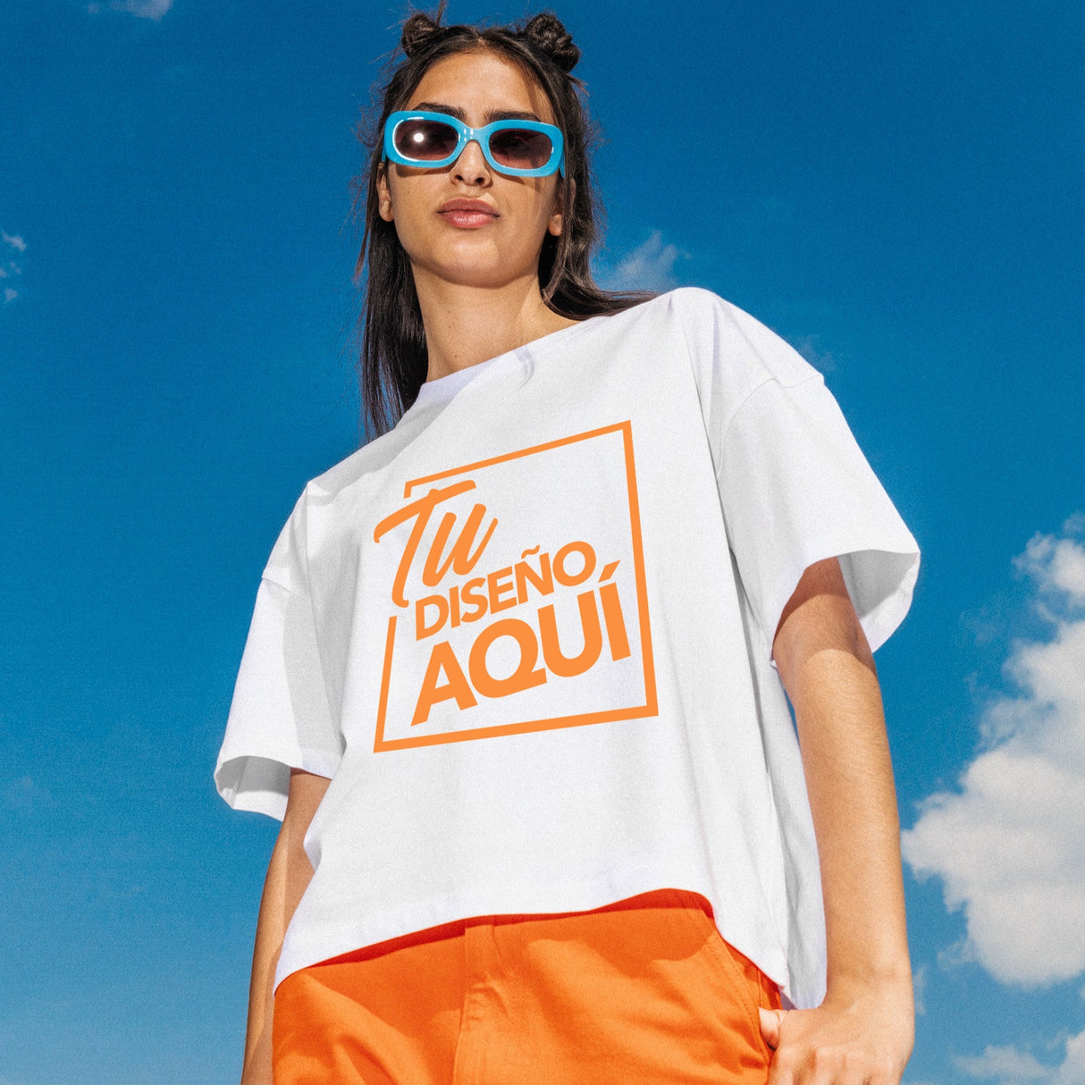 Personaliza Tu Camiseta Oversize Corta